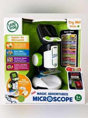 NEW LeapFrog Magic Adventures Microscope 200x STEM Toy BBC Sealed
